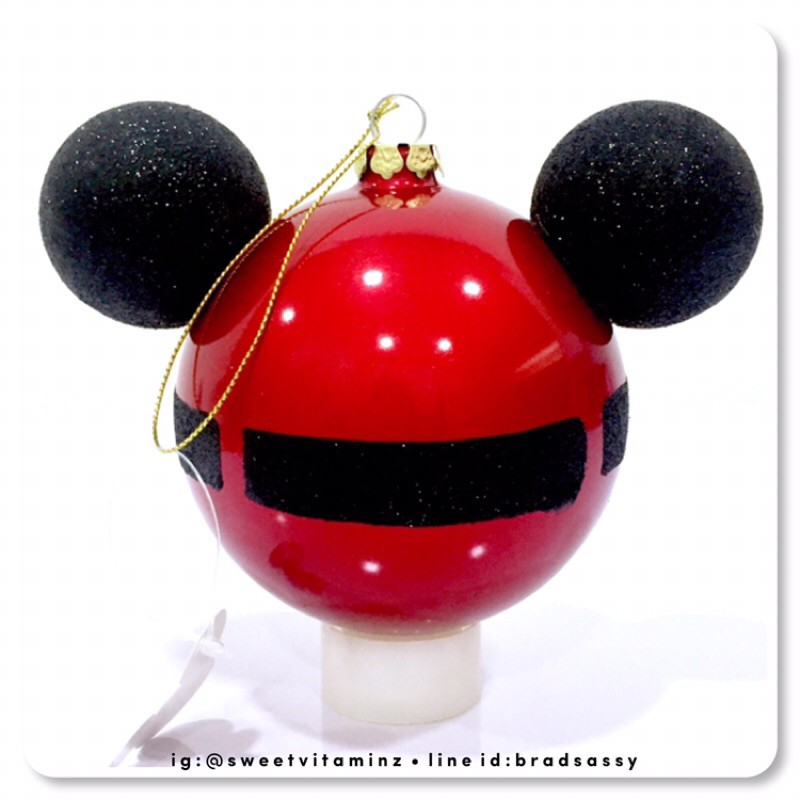 disney-christmas-ornament-mickey-ears-large-santa-mickey-ของแท้นำเข้าจาก-disney-usa