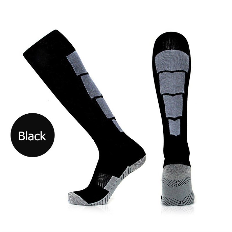 ภาพสินค้าถุงเท้ากีฬากลางแจ้ง บาสเกตบอล ฟุตบอลยาว ถุงเท้ากีฬาสำหรับวิ่งกีฬา Men Anti-Slip Football Socks Breathable Sports Sock จากร้าน simpletch บน Shopee ภาพที่ 2