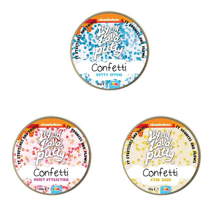 Silly Putty Confetti Putty Liquid Lava Putty (918639) สินค้าคละสี ...
