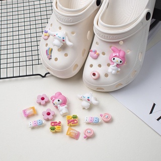 Crocs Jibbitz Melody ชุดปุ่มกดรองเท้า DIY