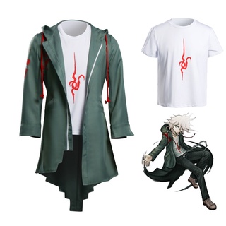 ภาพหน้าปกสินค้าTakerlama Super Danganronpa 2 Nagito Komaeda คอสเพลย์แจ็คเก็ตเสื้อยืดชุดเครื่องแต่งกายฮาโลวีนสำหรับผู้หญิงผู้ชายผู้ใหญ่อะนิเมะเสื้อผ้า ที่เกี่ยวข้อง