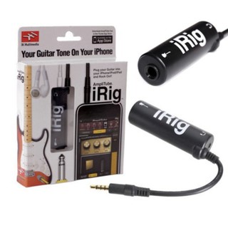 สินค้า iRig AmpliTube Effect Guitar อุปกรณ์เพิ่มเอฟเฟคเสียงต่อกีต้าร์ กับ iPhone (Black)