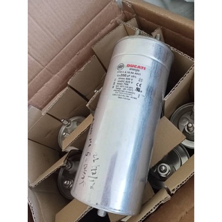 Capacitor 200uF +-5% Urms 450 V UnDC825 V lmax 70A ตัวเก็บประจุ 200uF 825V dc DUCATI  คาปาซิเตอร์ มือ (2)พร้อมส่ง