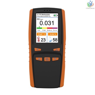 เครื่องวิเคราะห์ตรวจจับโอโซนมัลติฟังก์ชั่นแบบพกพา O3 Ozone Meter