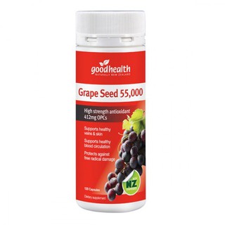 ภาพหน้าปกสินค้าGoodhealth Grape Seed 55,000mg 120 Capsules - สารสกัดจากเมล็ดองุ่น 120 แคปซูล ที่เกี่ยวข้อง