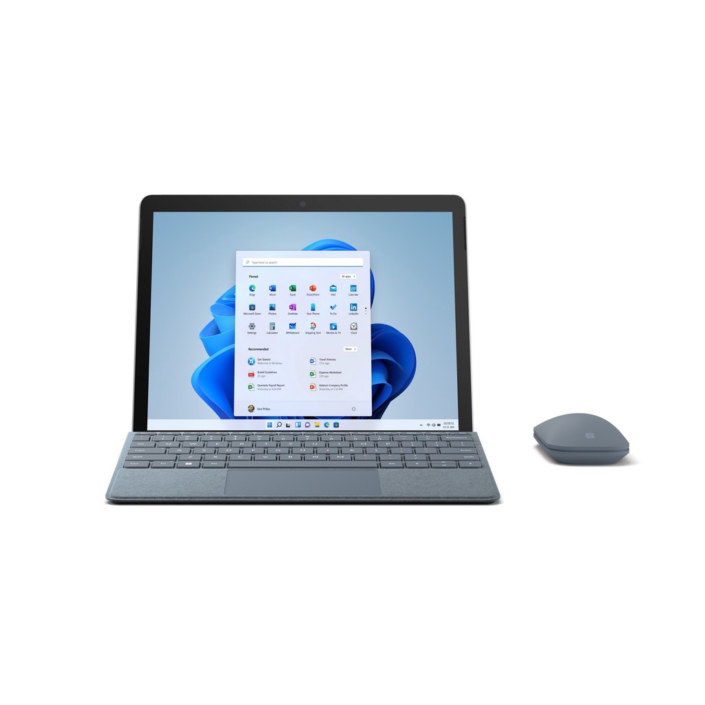 ภาพหน้าปกสินค้าMicrosoft Surface GO 3 P/8/128 Platinum + Type Cover จากร้าน microsoftofficial บน Shopee