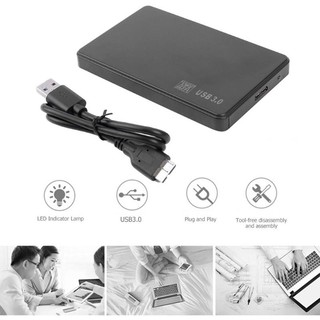 ภาพหน้าปกสินค้ากล่องฮาร์ดดิสก์ภายนอก USB 3.0 SATA HDD SSD Pc N 26 5 Gbps ขนาด 2.5 นิ้ว ซึ่งคุณอาจชอบสินค้านี้