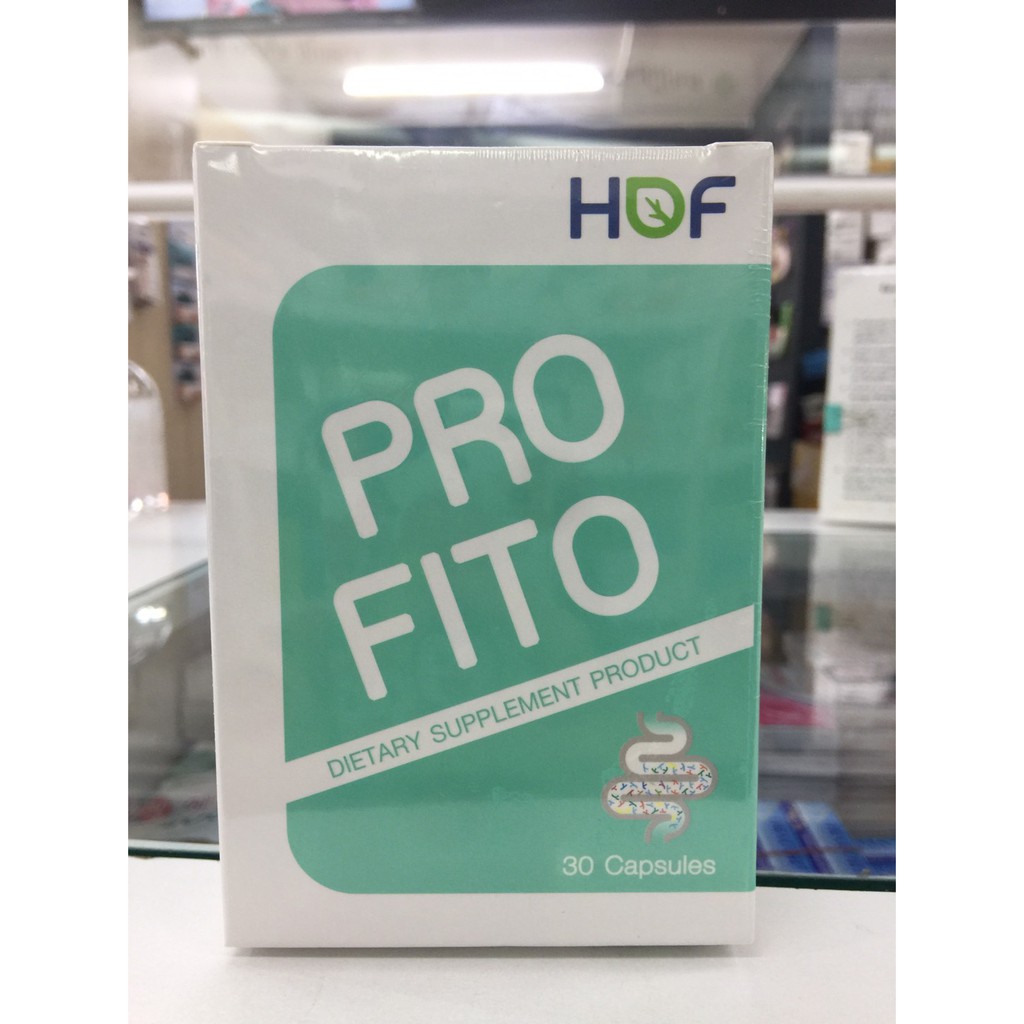 hof-profito-โปรไบโอติก-จุลินทรีย์ชนิดดี-ปรับสมดุลลไส้-ลำไส้แปรปรวน-บรรเทาอาการท้องเสีย-30-แคปซูล-x-1-กล่อง