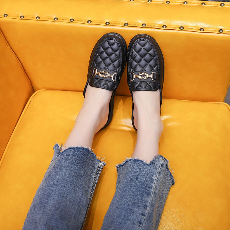 ภาพสินค้า2022 ลำลองสไตล์เกาหลี ฤดูร้อนเกาหลีรอบหัวรองเท้าแตะผู้หญิงพื้นนุ่มและรองเท้าแตะ จากร้าน pleasuremall บน Shopee ภาพที่ 2