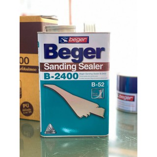 Beger B-2400 รองพื้นไม้อุดร่องเสี้ยน ขนาด 3.785 ลิตร หรือ 1 แกลลอน Beger Sanding Sealer