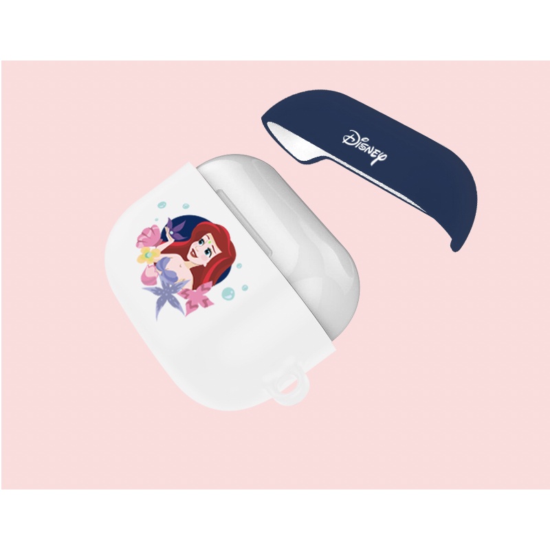 disney-princess-hard-case-compatible-for-airpods-3-pro-2-snow-white-ariel-mermaid-bell-cinderella-rapunzel