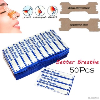 50 Pcs Right Way To Stop Snoring Anti Snoring Strips Easier Better Breathe Health Care Breathe Right Better Nasal Strips