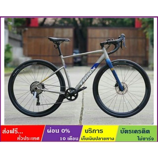 ภาพหน้าปกสินค้าTRINX GTR 2.0(ส่งฟรีผ่อน0%)จักรยาน Gravel เกียร์ GRX 11SP กะโหลกกลวง ดิสก์น้ำมัน GRX ดุมแบริ่ง แกนThruAxle ตะเกียบCARBON ซึ่งคุณอาจชอบราคาและรีวิวของสินค้านี้