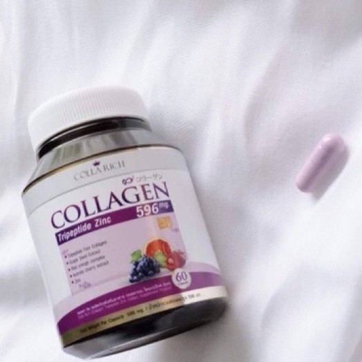 colla-rich-collagen-คอลล่าริช-คอลลาเจน-ผลิตภัณฑ์อาหารเสริมคอลลาเจนไตรเพปไทด์ซิงค์