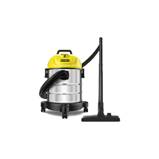 KARCHER เครื่องดูดฝุ่นแบบเปียกและแห้ง WD 1S Classic ดูดฝุ่น ดูดน้ำ เป่าลม ถังสเตนเลส 1300 วัตต์ 1.098-323.0 คาร์เชอร์