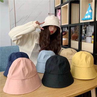 [9.15 PSKX149 ลดทั้งร้าน 25%] Bucket หมวกบักเก็ต หมวกบักเก็ตสีพื้น หมวกบักเก็ตหมวกเปล่าหลายสี