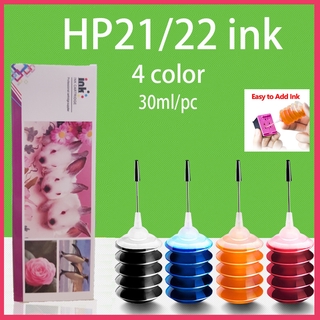 hp 21 hp 22 หมึก hp 21xl hp 22xl ดำ hp21 hp22 หมึก hp21xl hp22xl หมึกรีฟิลเหมาะสำหรับ 3910 3915  3920 3930 3930v 3940