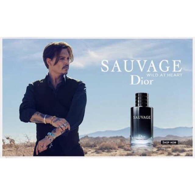 Sauvage by dior store johnny depp