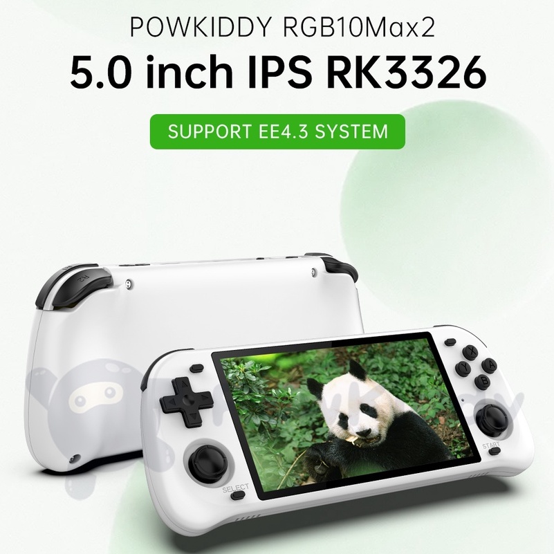 ใหม่ เครื่องเล่นเกม RGB10MAX2 หน้าจอขนาดใหญ่ 5 นิ้ว IPS RK3326 64GB ...