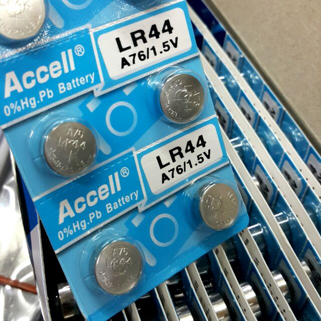 ถ่านกระดุม Accell LR44(A76) 1.5V | Shopee Thailand