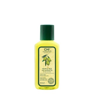 ออยล์ CHI Olive Organics Olive &amp; Silk Hair and Body oil 59ml. ออยบำรุงเส้นผมและทาผิวได้