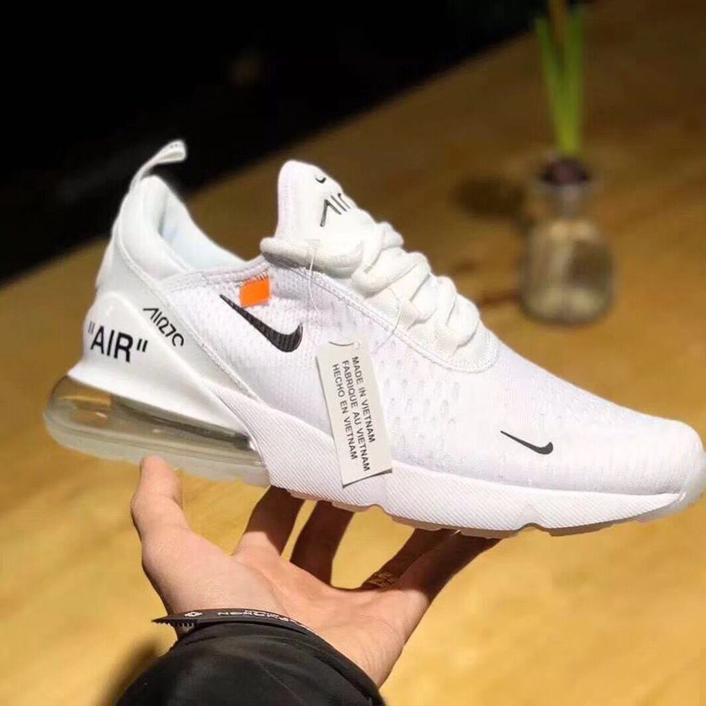 Nike Off White X Air Max 270 airmax 270 Kasut lelaki Off White Air Max 270 Shopee Thailand
