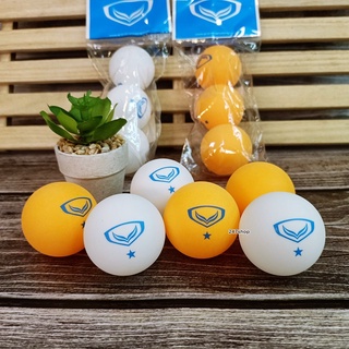 🏓 ลูกปิงปอง ปิงปอง แกรนด์สปอร์ต 1ดาว แบบแพ็ค /3ลูก พร้อมส่ง 2 สี สีขาว 378314-WW , สีส้ม 378314-OR