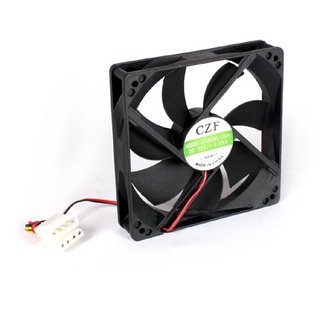 LED Light PC Computer CPU Cooling Cooler Case Fan 4Pin DC 12V 120mm P0.33