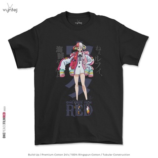 เสื้อยืดโอเวอร์ไซส์เสื้อยืด พิมพ์ลายอนิเมะ One PIECE RED FILM Uta สําหรับผู้ชาย | เสื้อเชิ้ตภาพยนตร์มังงะ 017FS-3XL