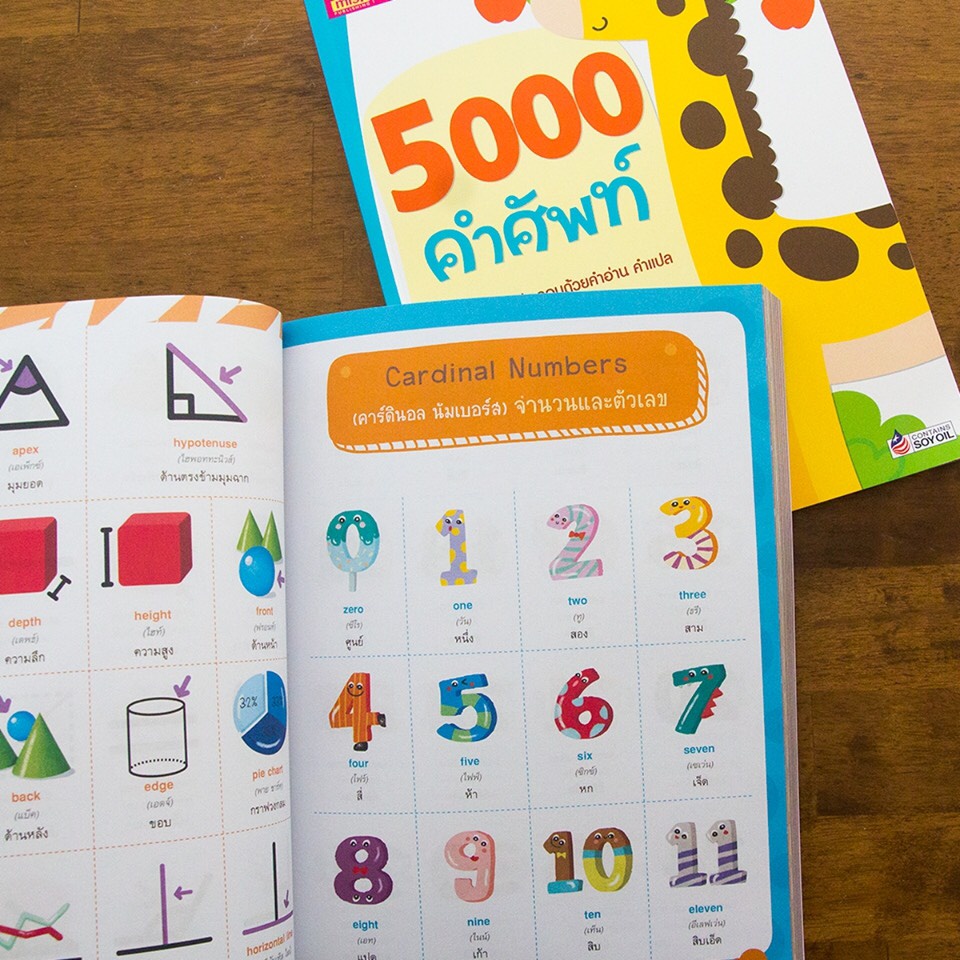 หนังสือ-5000-คำศัพท์-สำหรับเด็ก-ศัพท์อังกฤษ-ศัพท์พื้นฐาน-สมุดคำศัพท์-ภาษาอังกฤษเด็ก-หนังสือพูดได้-ใช้กับปากกา