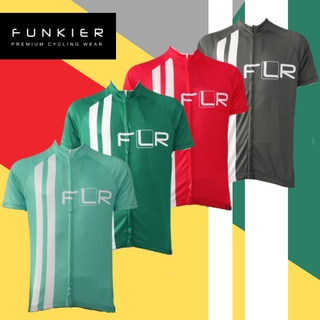 เสื้อจักรยาน [Funkier FLR-J] Funkier เเขนสั้น