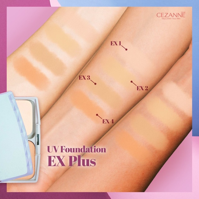 cezanne-uv-foundation-ex-plus-ตลับจริง-ของแท้-พร้อมส่ง