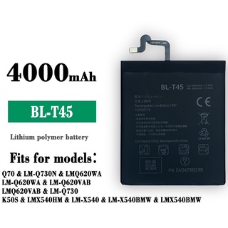 Free tool+ BL-T45 4000mAh Phone Li-ion Battery For LG S/N:EAC64578803