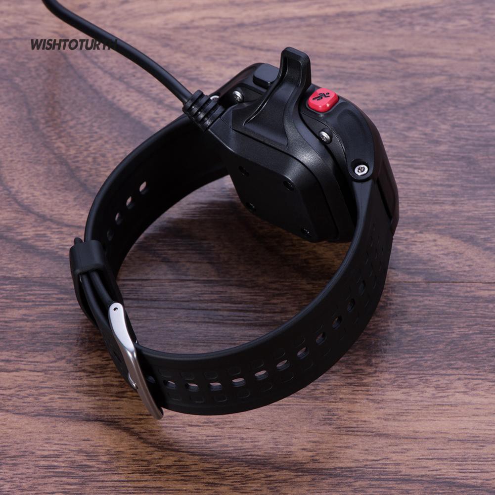WT Smartwatch Charging Clip Base Charger Data Sync Cradle Garmin Forerunner 25 Shopee Thailand