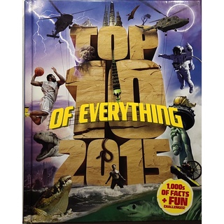 หนังสือ ความรู้ทั่วไป 10อันดับ ภาษาอังกฤษ TOP 10 OF EVERYTHING 2015 320Page