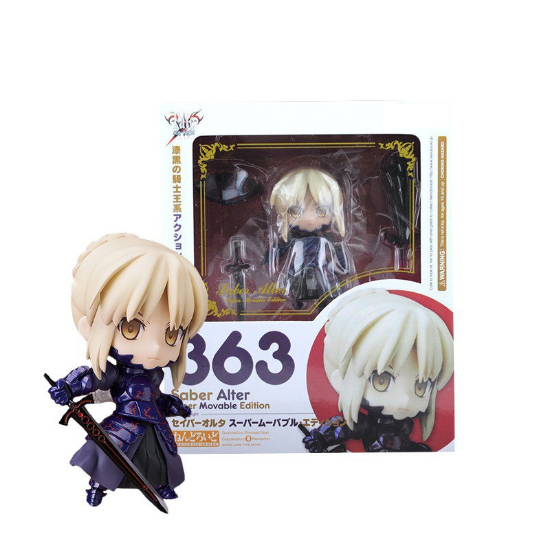 363-ฟิกเกอร์-pvc-รูป-nendoroid-fate-stay-night-saber-lily-darkness-female-knight-สําหรับผู้หญิง