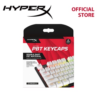 HyperX PBT Keycaps - Full Key Set White (US Layout)(519T5AA#ABA)