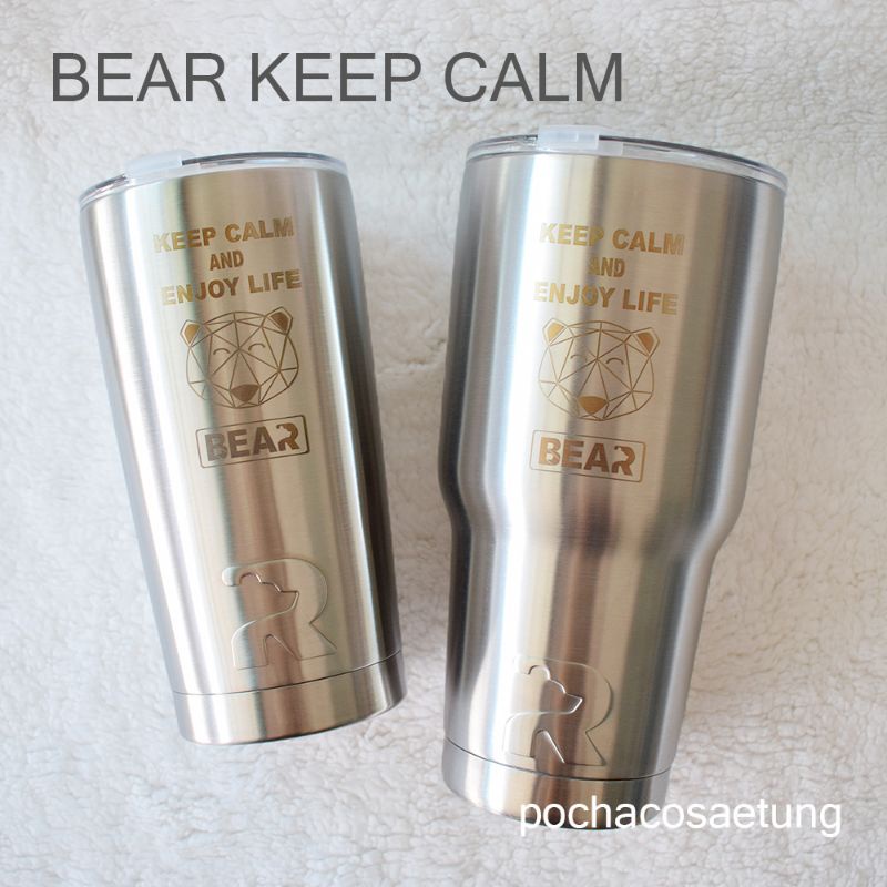 แก้ว-bear-keep-calm-ของแท้-มีประกัน-ไม่มีไอน้ำ-เก็บอุณหภูมิได้ยาวนาน