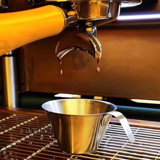 [Dolity2] แก้วชงกาแฟเอสเพรสโซ่ ขนาดเล็ก 100 มล. พร้อมจิกเกอร์ ออนซ์สําเร็จรูป สําหรับห้องครัว บ้าน