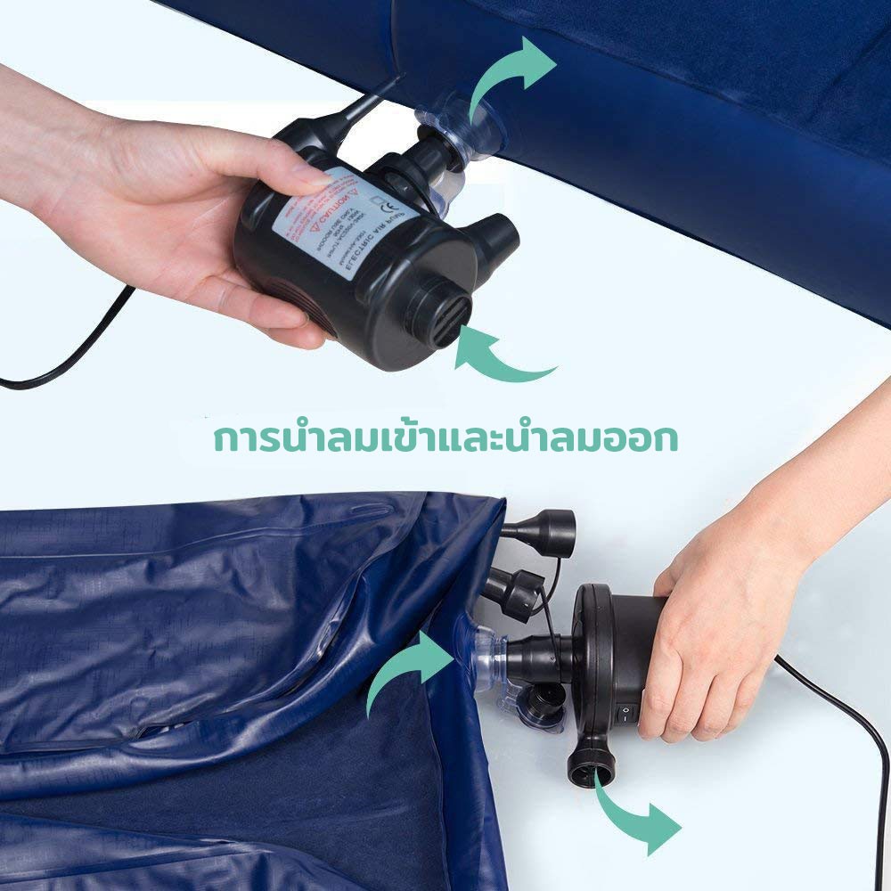 ที่เป่าลม-ปั๊มลม-ปั๊มลมไฟฟ้า-12v-ที่สูบลมไฟฟ้า-แบตเตอรี่ในตัว-หัวusb-ที่สูบลมมือ-ปั๊มมือ-ใช้ได้ทั้งบ้านและรถยนต์