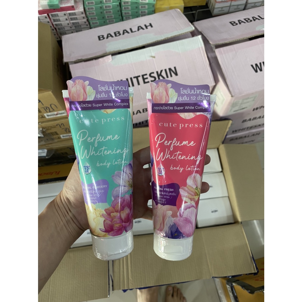 cute-press-โลชั่นน้ำหอม-perfume-whitening-body-lotion-2-สูตร-ขนาด-200-ml