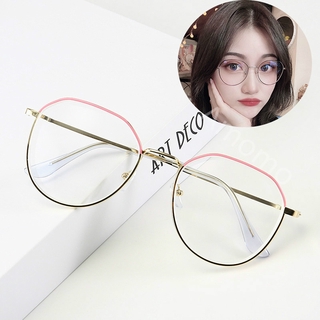 สินค้า แว่นตาสายตาสั้น ป้องกันแสงสีฟ้า ค่าสายตา -100 ถึง -500 / แว่นตาแฟชั่นผู้หญิง
