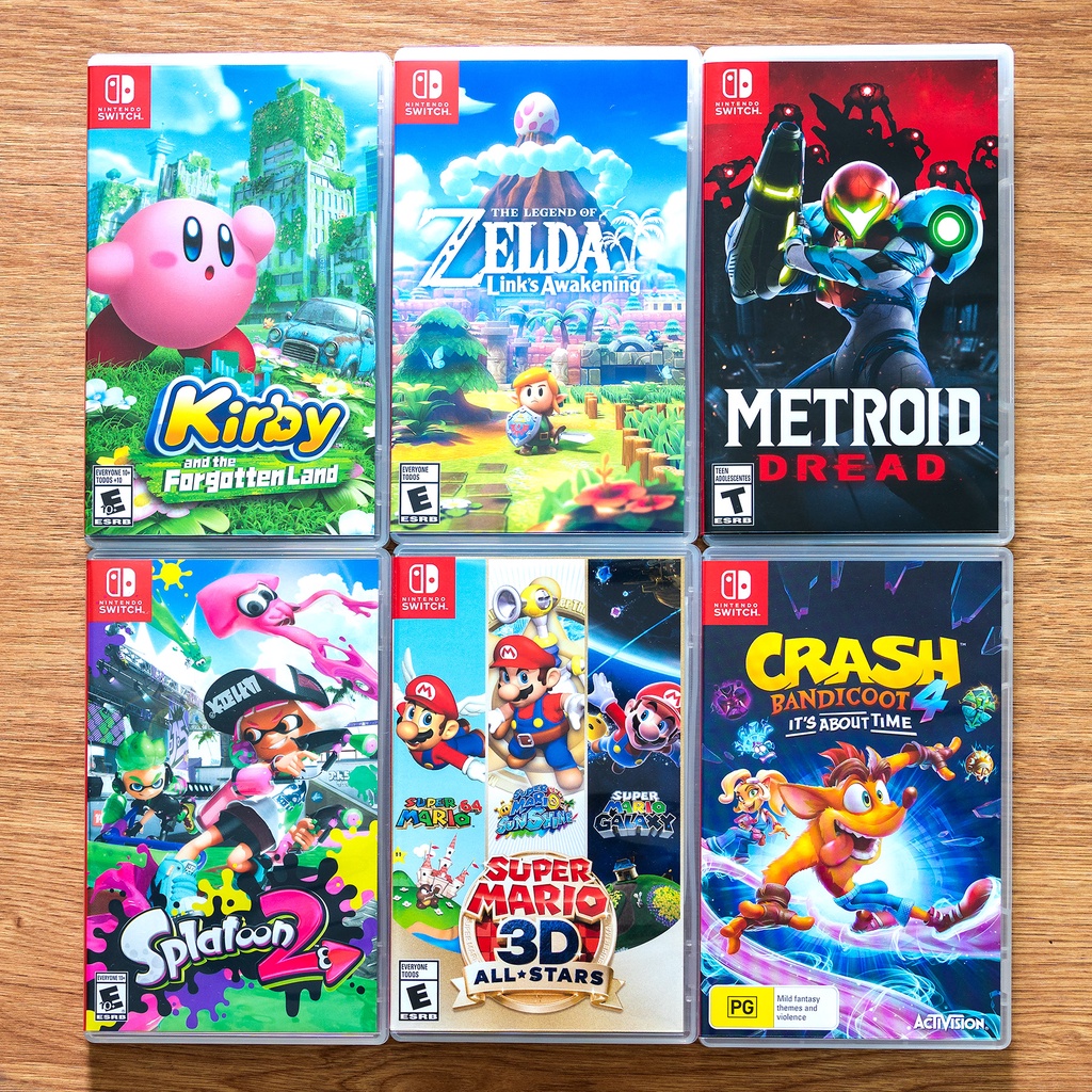 เกม Nintendo Switch มือสอง สภาพดี พร้อมเล่น | Shopee Thailand