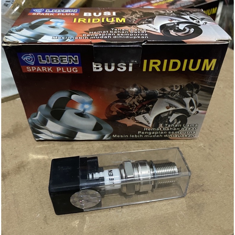 MESIN IRIDIUM Racing Spark Plug BP8ES BP8 - LIBEN EIX B8 Ninja 2 จังหวะ ...