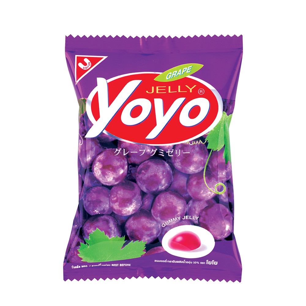 ภาพสินค้าYOYO โยโย 80g (เลือกรสชาติได้)-องุ่น พลัส จากร้าน supermarket บน Shopee ภาพที่ 1