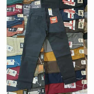 กางเกง dickies ขายาวสีดำ ความยาว 39"