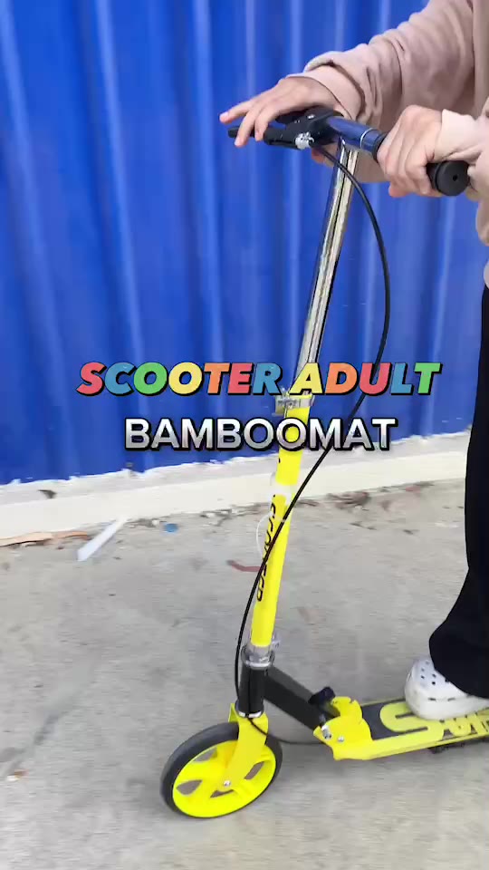 scooter-สกู๊ตเตอร์-2-ล้อ-สกู๊ตเตอร์เด็ก-ผู้ใหญ่-adult-scooter-ขาไถ104-พับได้-มีเบรค