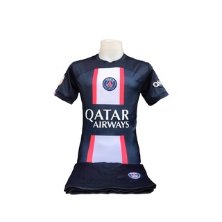 สินค้า ชุดบอล เสื้อกีฬาปารีส2021-2022 เสื้อพร้อมกางเกง