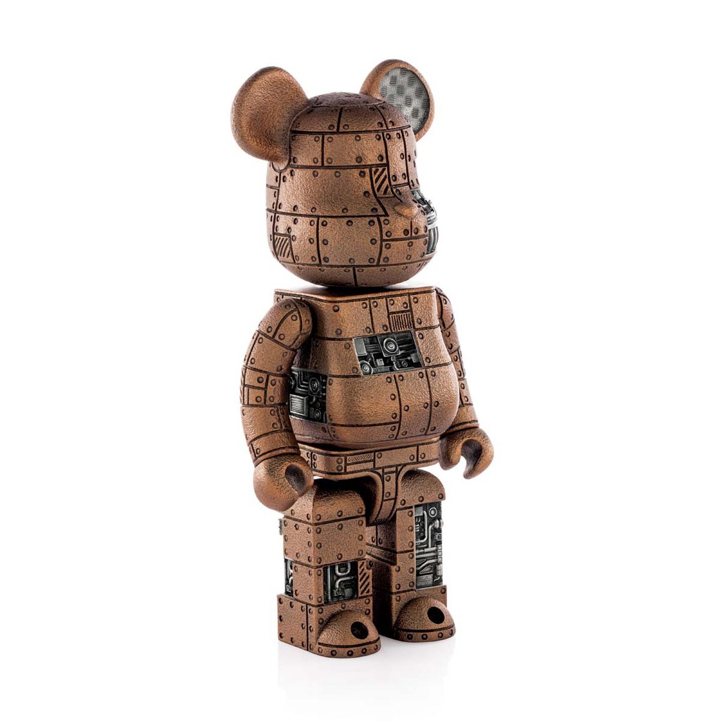 Medicom Royal Selangor Steampunk Pewter 400% Bearbrick