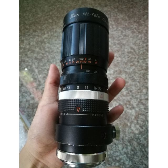 Sun Hi Tele Zoom Lens 85-210mm. F4.8 Mount M42 | Shopee Thailand